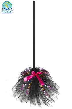 SCOPA STREGA MULTICOLORE